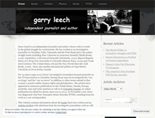 Tablet Screenshot of garryleech.com